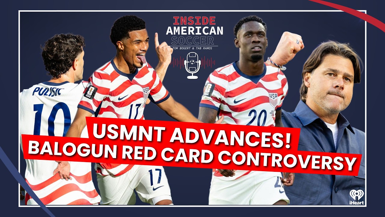 USMNT Advances! Balogun Red Card Controversy & Belgium Preview cover art