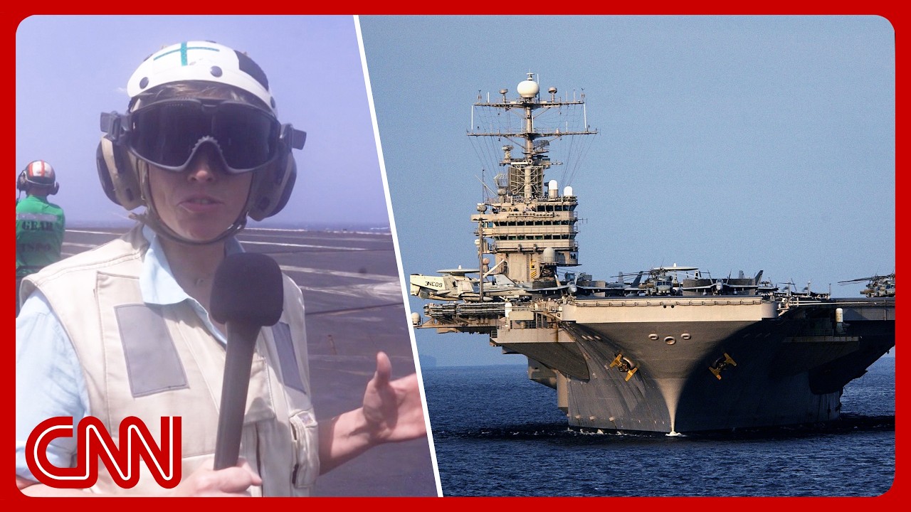 'Things are heating up': Onboard a US warship as Iran ceasefire ends cover art