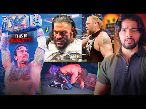 🚨Huge Controversy After New Undisputed Champion💀....CM Punk, Roman Reigns, Brock Lesnar, Sami Zayn