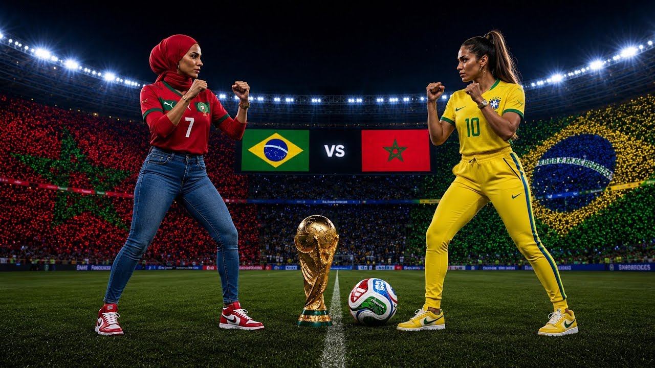 🇲🇦 MAROC VS 🇧🇷 BRÉSIL ( FAIRE PLAY ) Que le meilleur gagne ! 💪🏾🤪  #worldcup2026 cover art