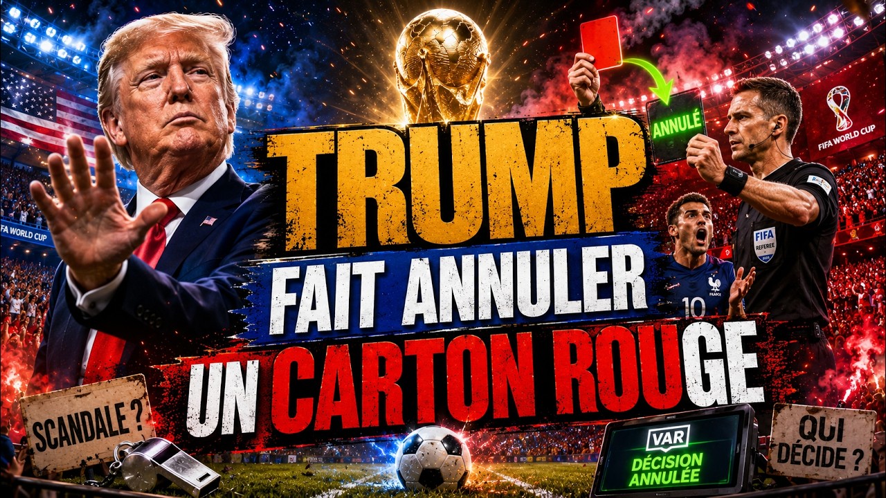 TRUMP 🇺🇸 SOUMET LA FIFA et ANNULE UN CARTON ROUGE ! ⚽ cover art