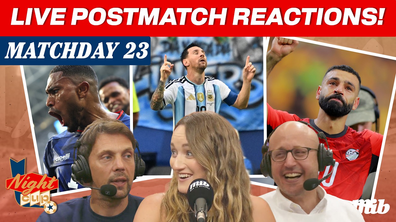 Cape Verde Nearly Stun Argentina, Egypt Advances! I LIVE! Post-Match Reactions | Night Cup cover art