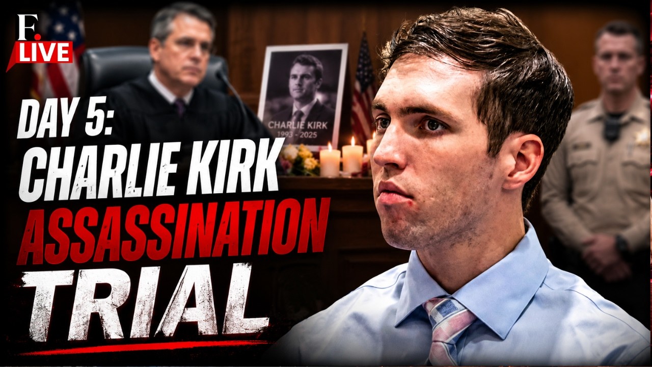 Charlie Kirk Murder Case LIVE: Tyler Robinson Appears in Court | Day 5 Hearing cover art