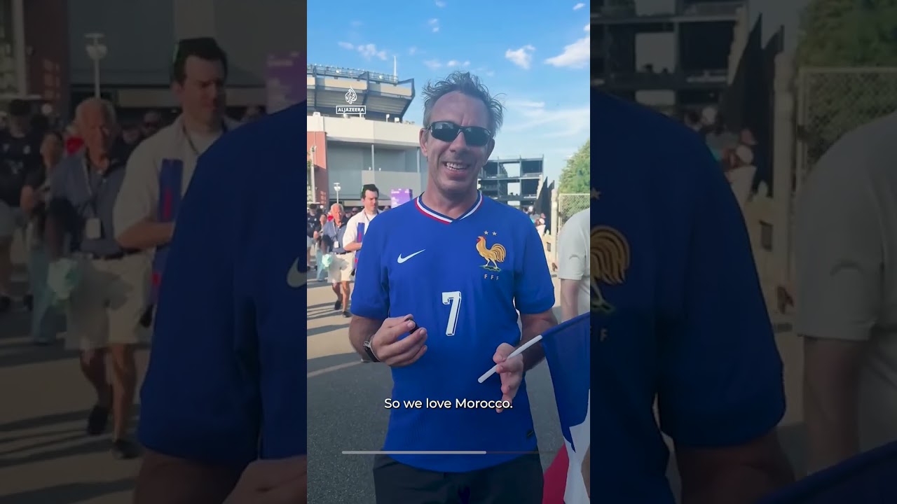 What happened at France v Morocco | AJ #shorts cover art