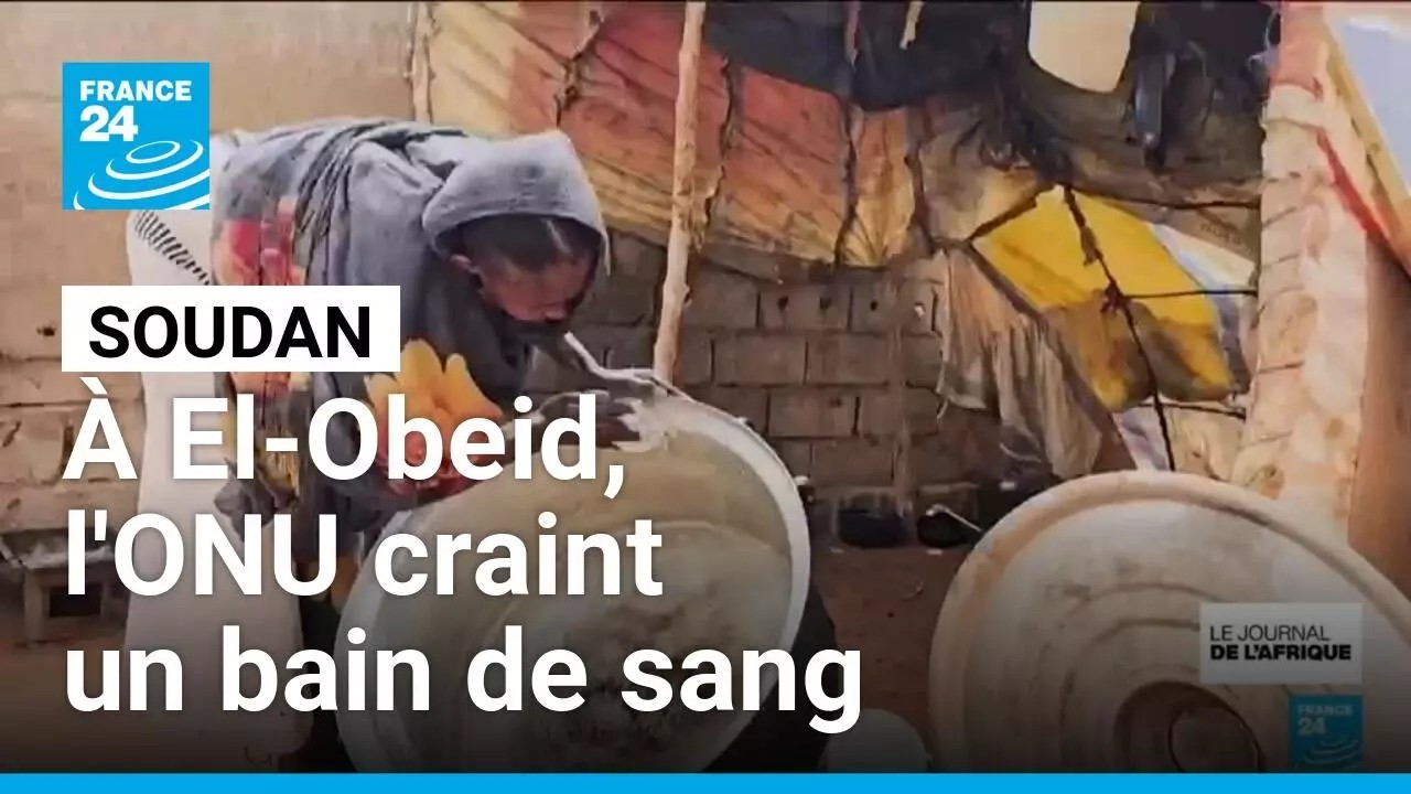 Soudan : Rencontre avec une habitante d'El-Obeid, où l'ONU craint un bain de sang • FRANCE 24 cover art