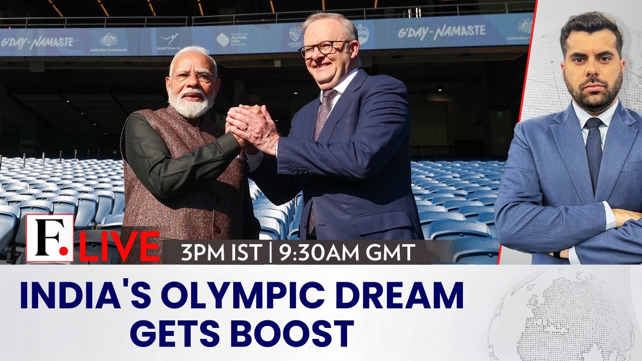LIVE: India-Australia Cricket Rivalry Evolves Into Sports Deal, Olympic Bid Support | Firstpost cover art