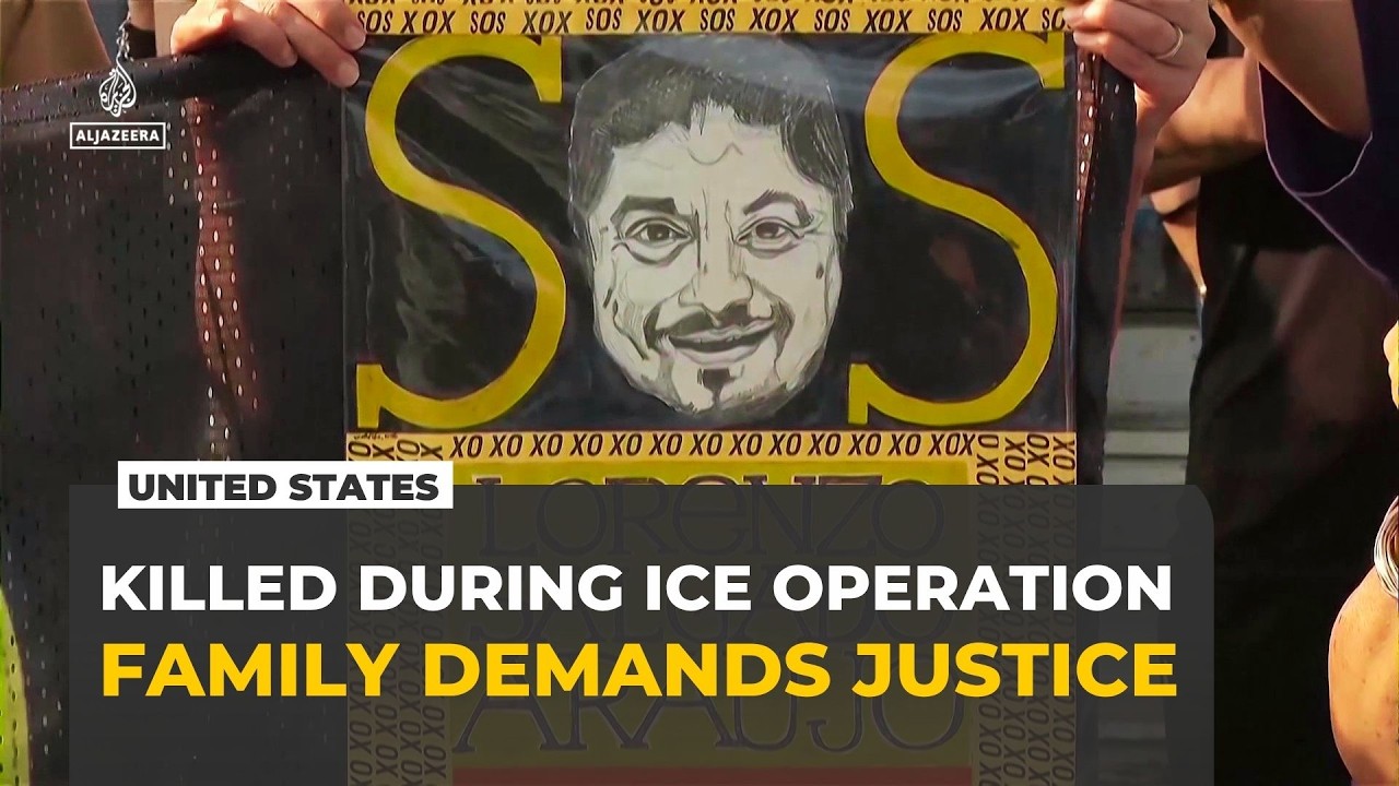 Community demands justice after Mexican worker killed in ICE operation cover art