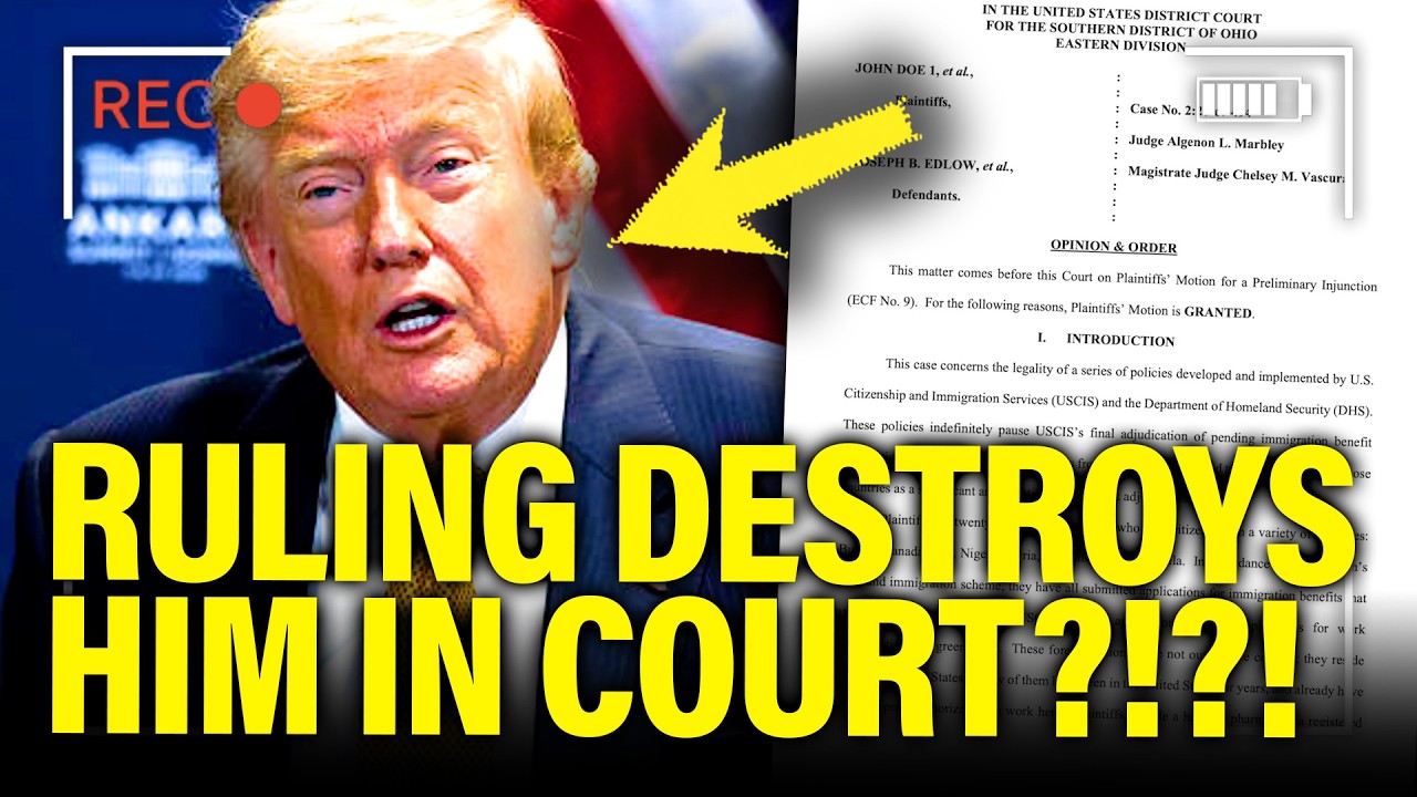 Trump SCOLDED in OPEN COURT Fresh off SCOTUS Ruling cover art