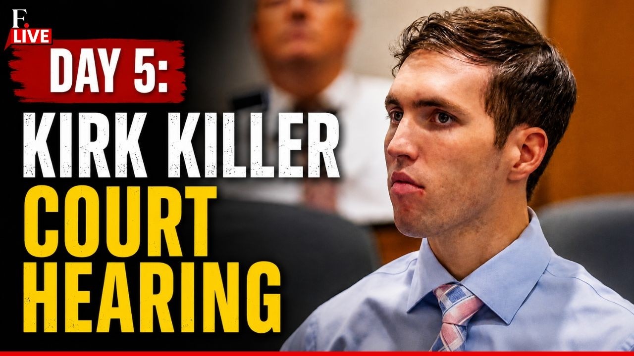 Charlie Kirk Murder Case LIVE: Tyler Robinson Appears in Court | Day 5 Hearing cover art
