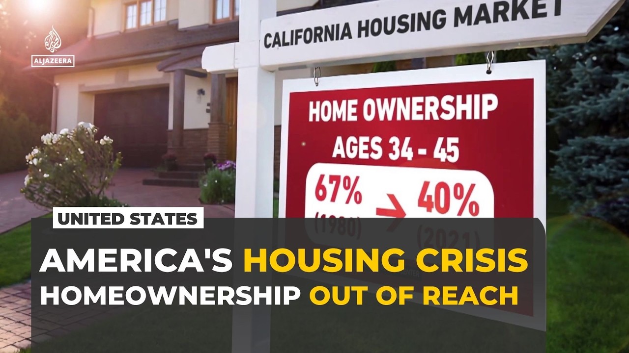 US housing crisis: Why homeownership is slipping out of reach cover art