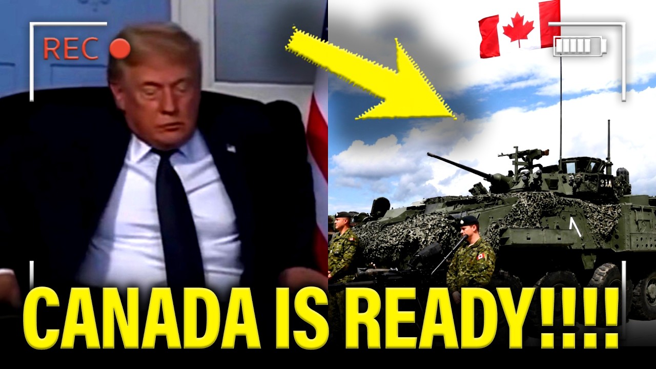 Canada PREPARED TO DEFEND in ALL OUT WAR with Trump!!! cover art