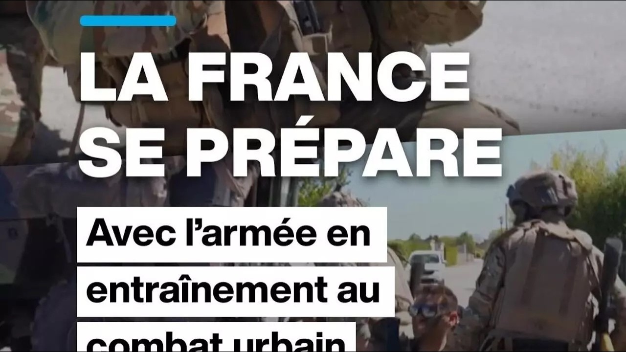 La France se prépare avec l’armée de terre en entraînement au combat urbain • FRANCE 24 cover art