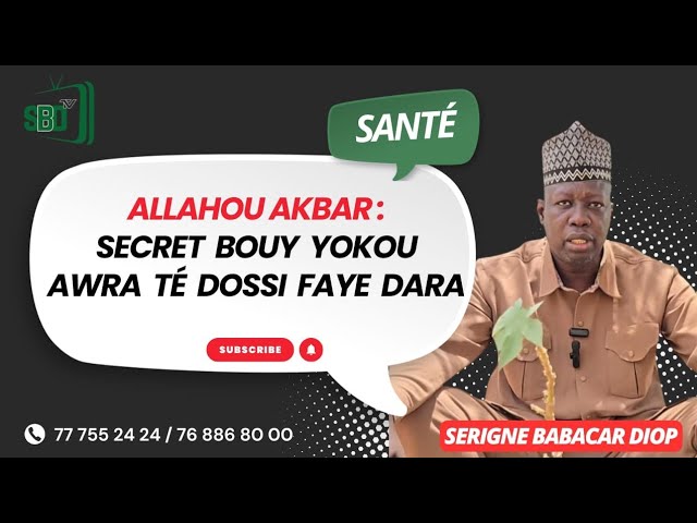 Allahou akbar : secret bouy yokou awra té dossi faye dara Decouvrez cover art