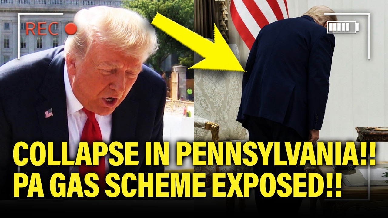 Trump faces SUDDEN COLLAPSE in PA as SCHEME EXPOSED!!! cover art