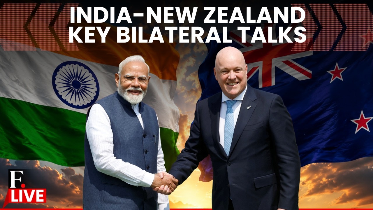 PM Modi Holds Bilateral Meeting With New Zealand PM Christopher Luxon | LIVE cover art