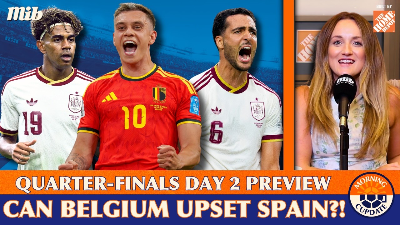 Can Spain Stop Belgium's Run of Form? Our Spain vs Belgium Preview & France vs Morocco Reaction cover art