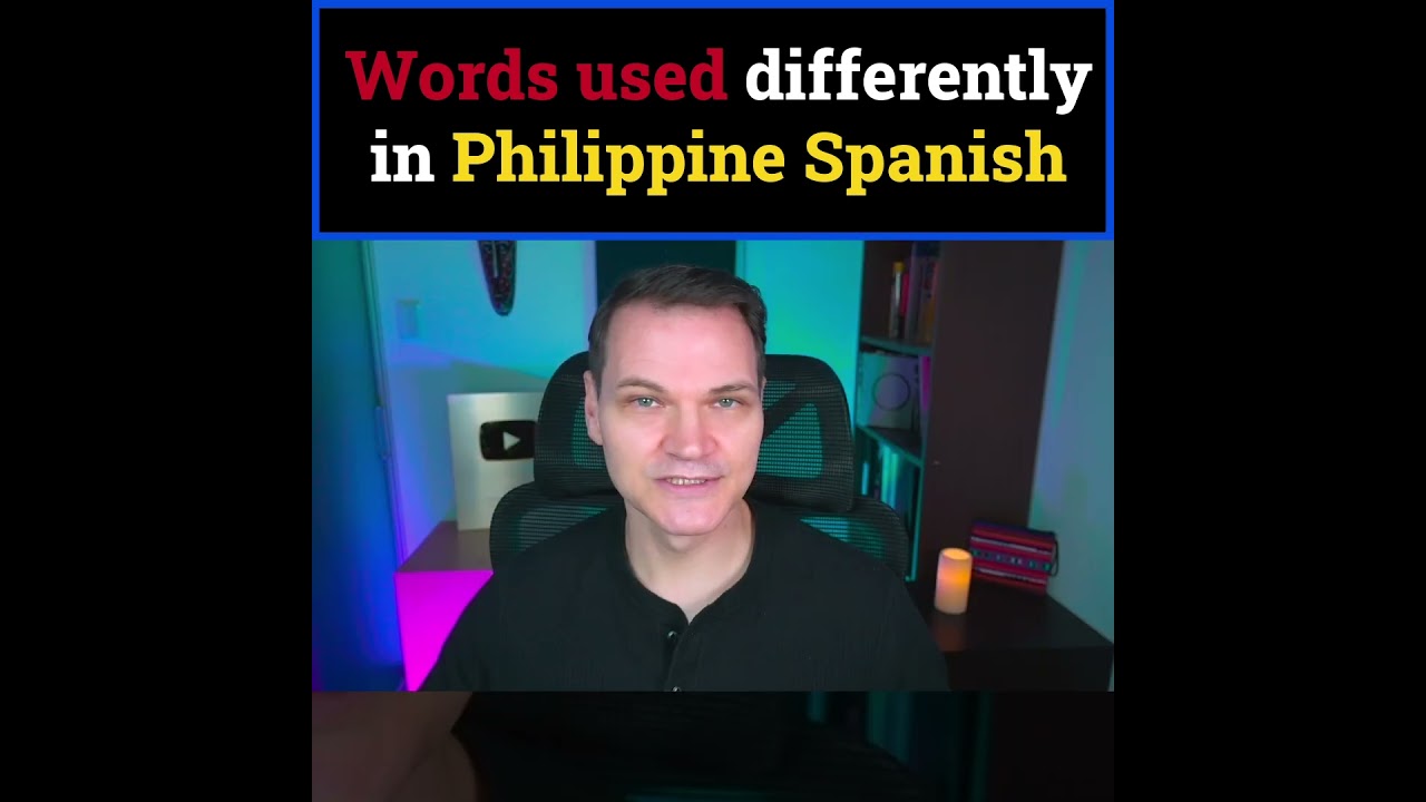 Words used differently in Philippine Spanish cover art