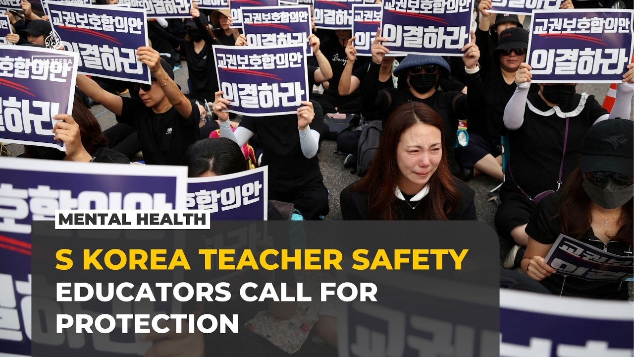 South Korean teachers seek protection as Child Welfare Act fuels safety crisis cover art