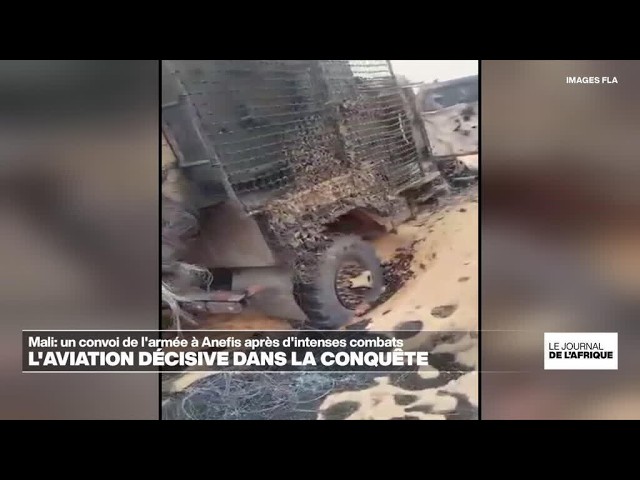 Mali: un convoi de l'armée rallie Anefis après d'intenses combats • FRANCE 24 cover art