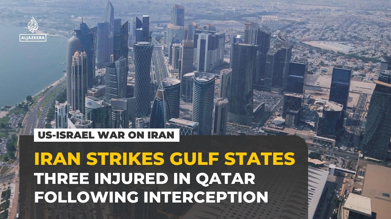 Three injured, including a child, in Qatar after interception of Iranian strikes cover art