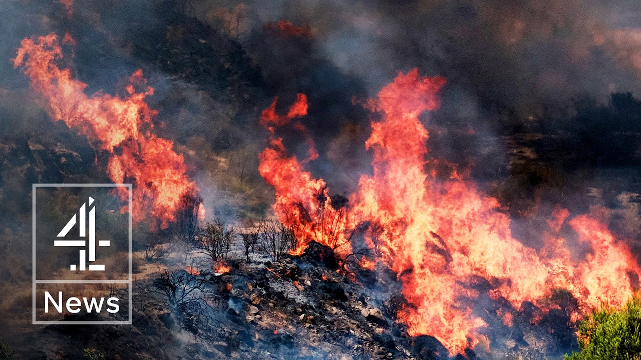 Europe’s extreme heatwave sparks wildfires from Spain to UK cover art