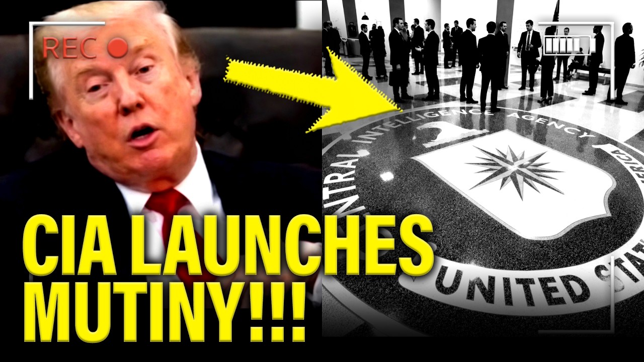 Trump PANICS as he FEARS CIA MUTINY!! cover art