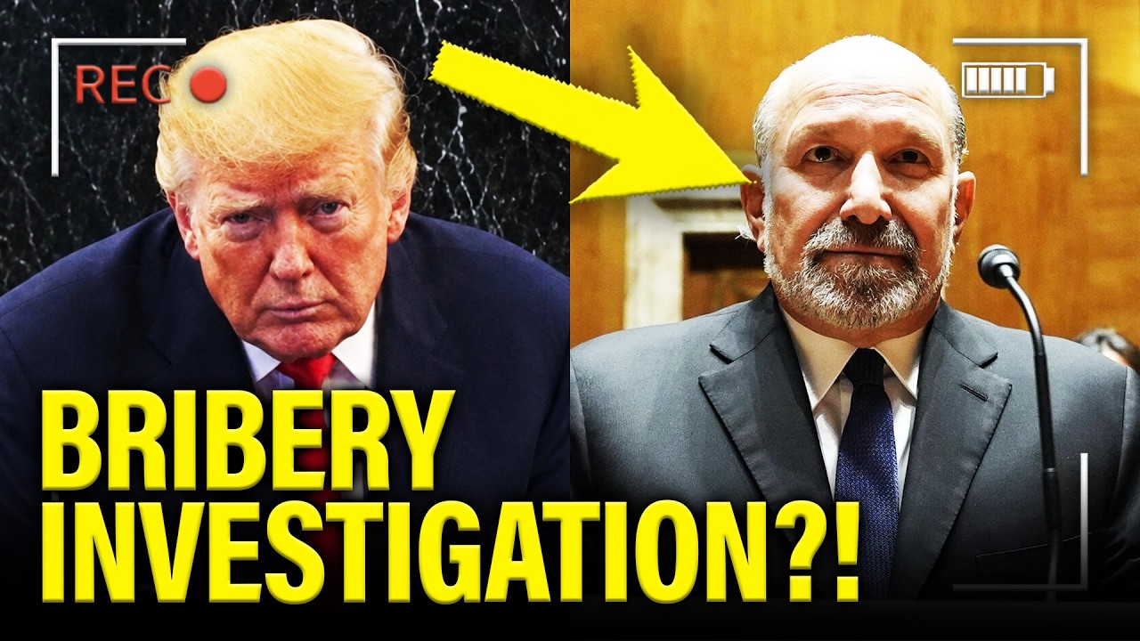 Trump Official CORNED BY SENATE over BRIBERY SCHEME?! cover art