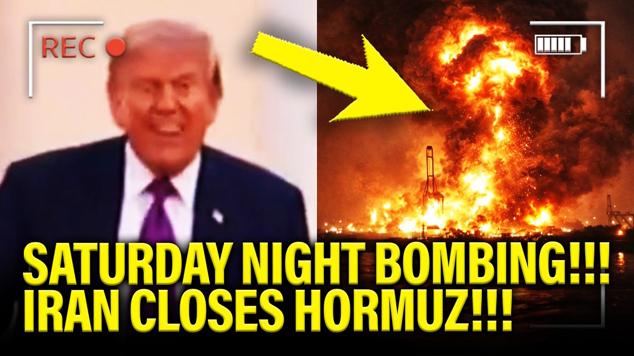 🚨TOTAL War ERUPTS AGAIN as Trump BOMBS IRAN AT NIGHT!!! cover art
