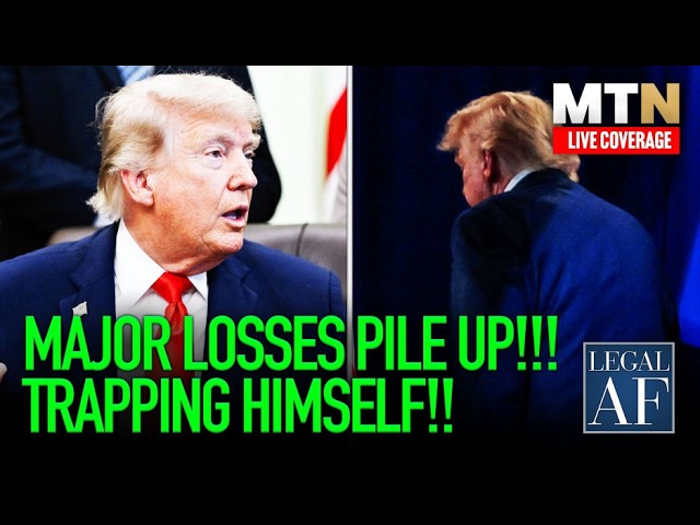LIVE: Trump TRAPS HIMSELF with MASSIVE COURT LOSSES!!! | Legal AF cover art
