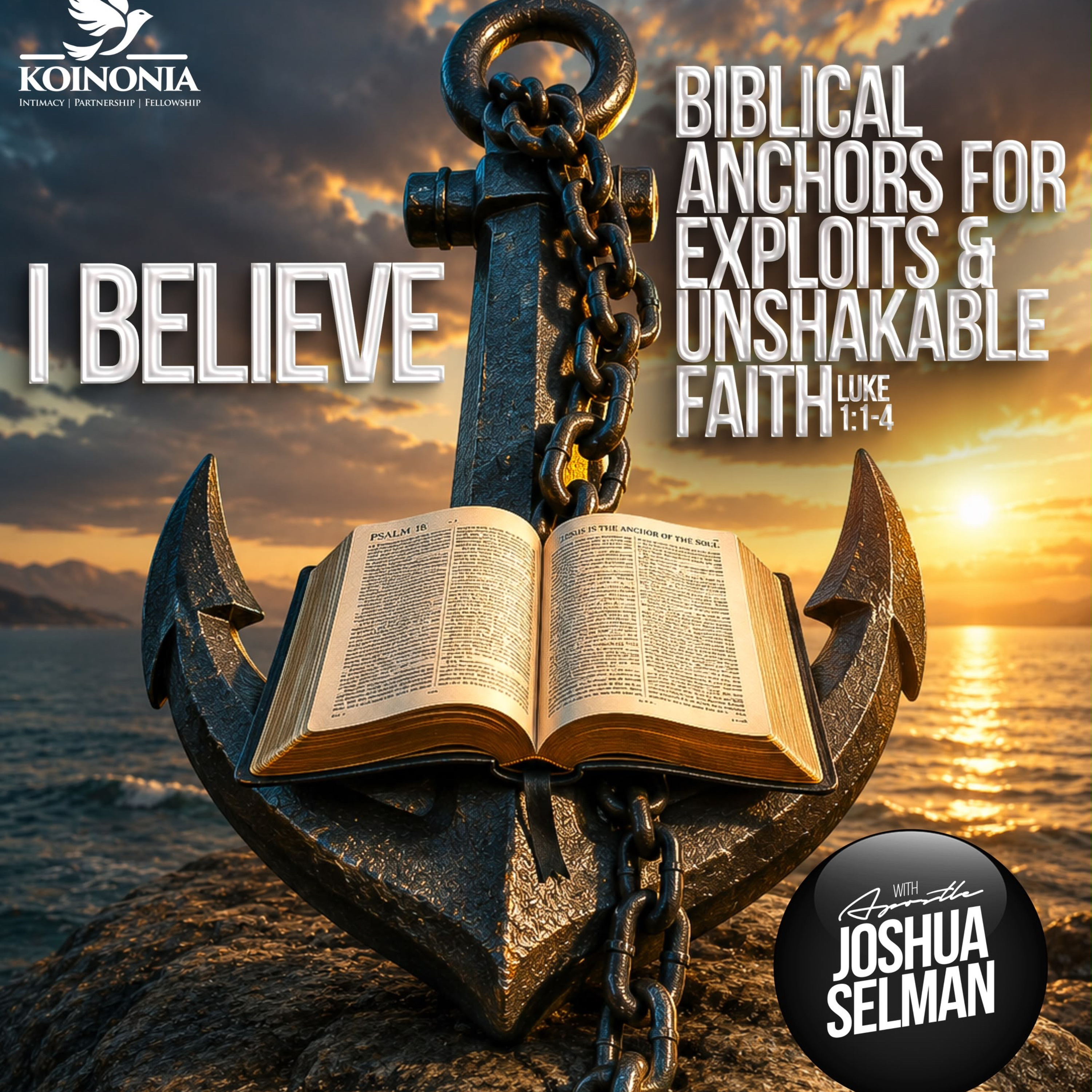 I BELIEVE (BIBLICAL ANCHORS FOR EXPLOITS & UNSHAKABLE FAITH) WITH APOSTLE JOSHUA SELMAN