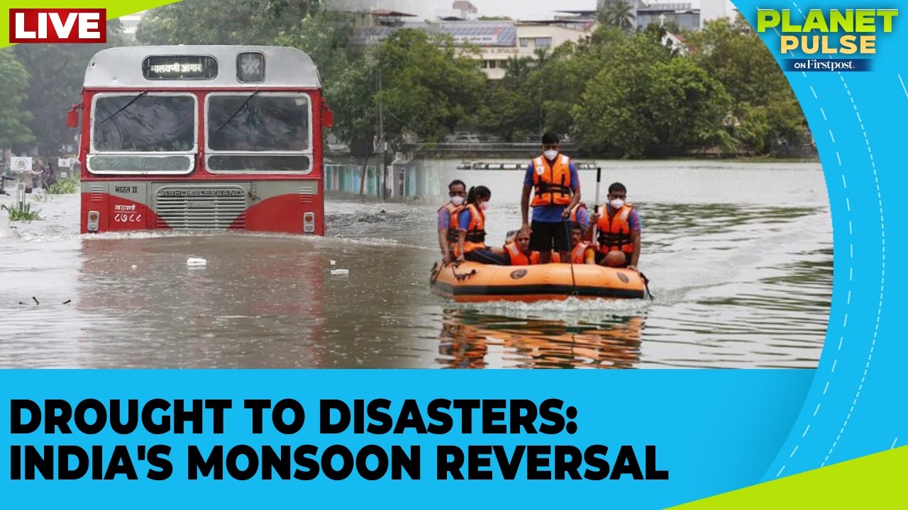 LIVE: India's Monsoon Fury Leaves Cities Flooded, Roads Broken and Lives Lost | Planet Pulse | N18G cover art