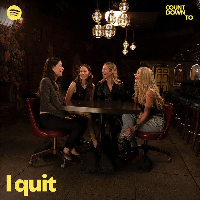 HAIM: Countdown To I quit (with Kesha) cover art