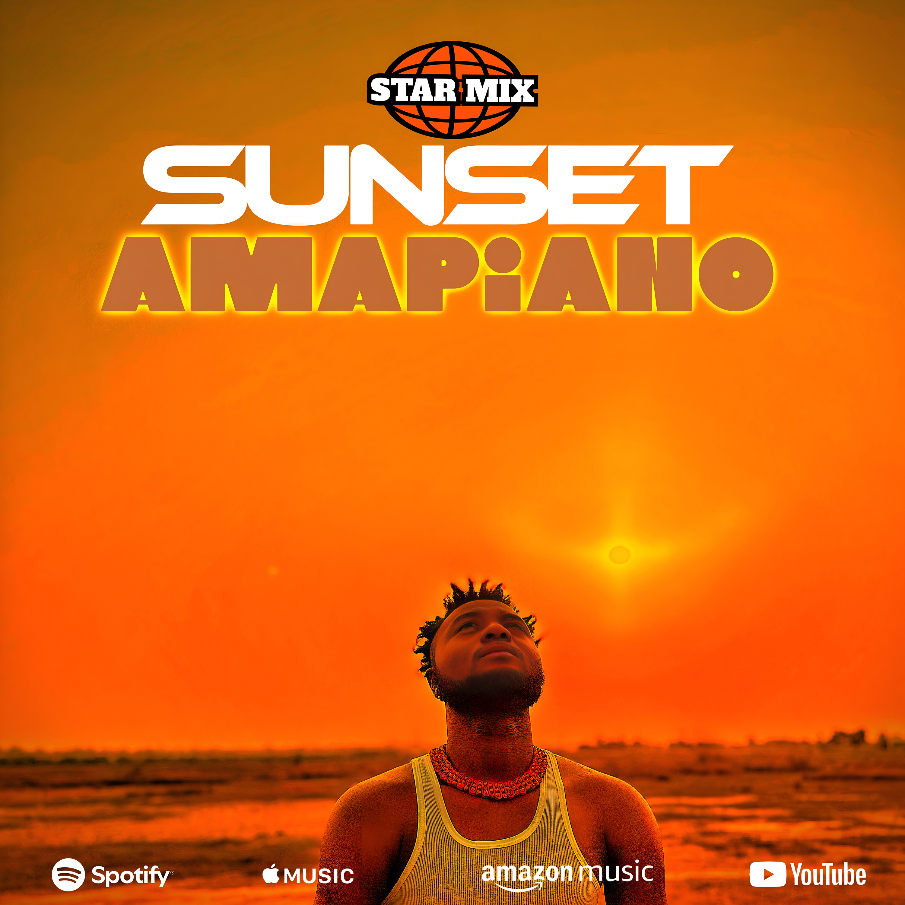 STAR MIX (SUNSET AMAPIANO MIXED BY STAR PLAY DJ) cover art