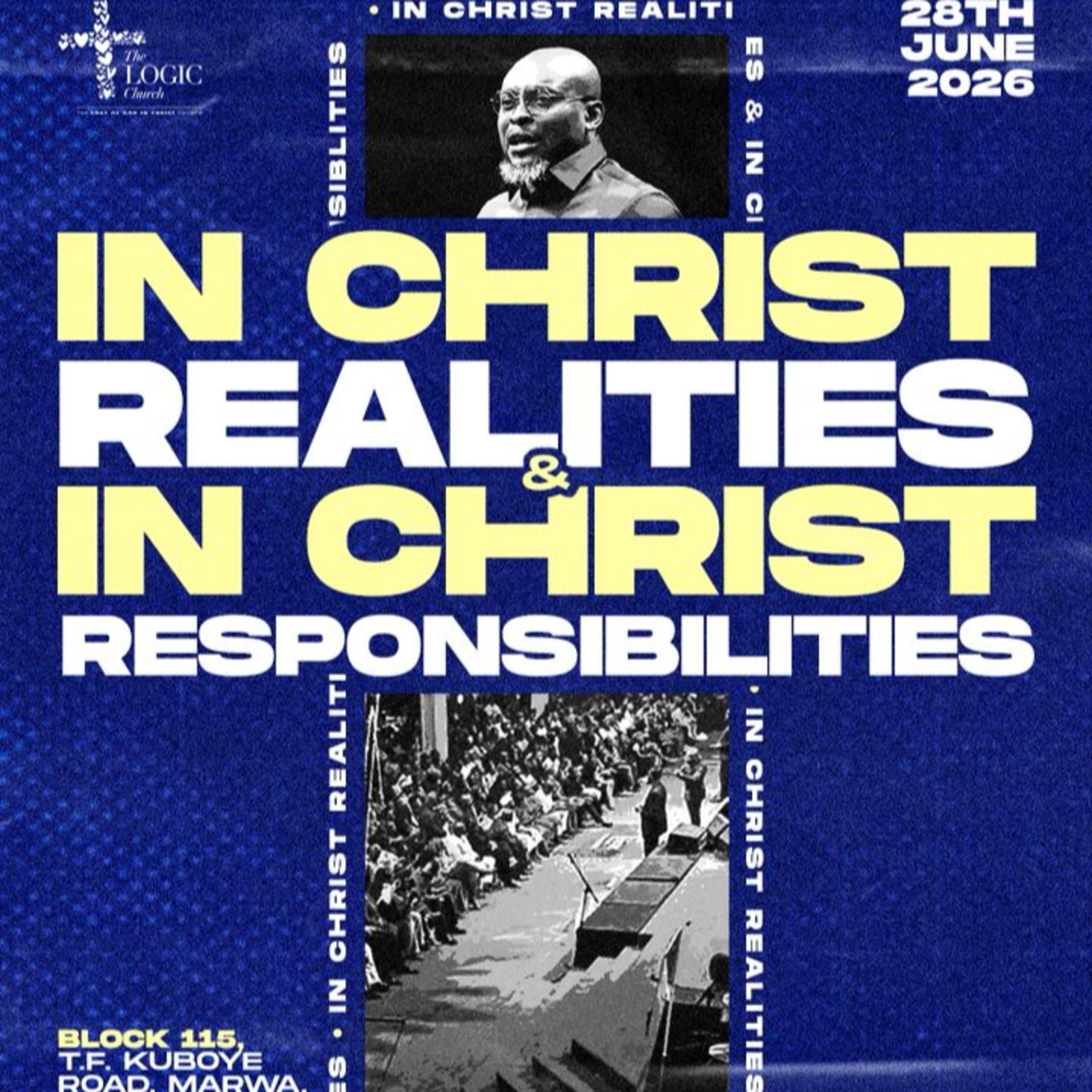 IN CHRIST REALITIES | 1ST SERVICE | APOSTLE FLOURISH PETERS | THE LOGIC CHURCH | HQ cover art