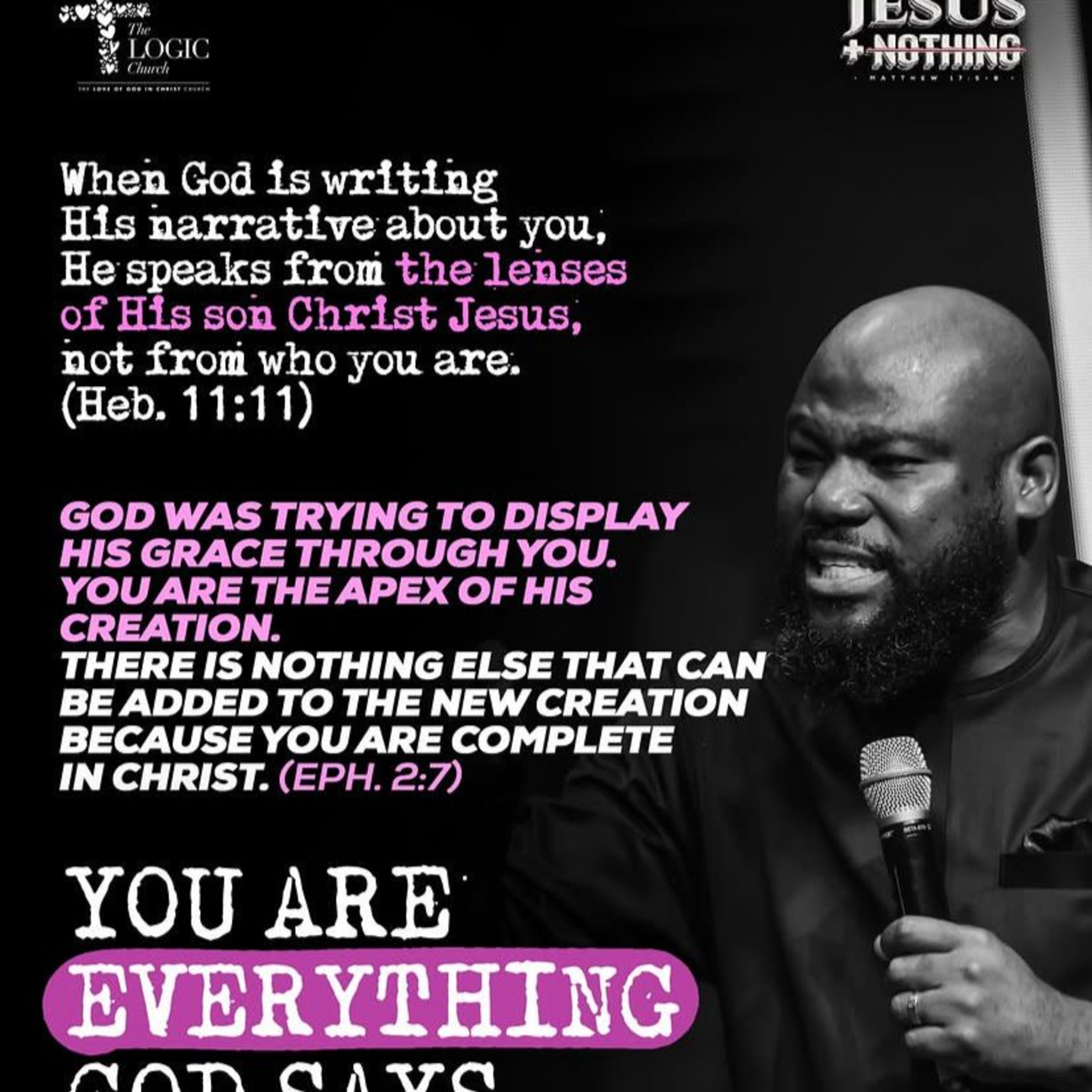 JESUS PLUS NOTHING 2026 | DR. PHIL. RANSOM BELLO | THE LOGIC CHURCH | HQ cover art