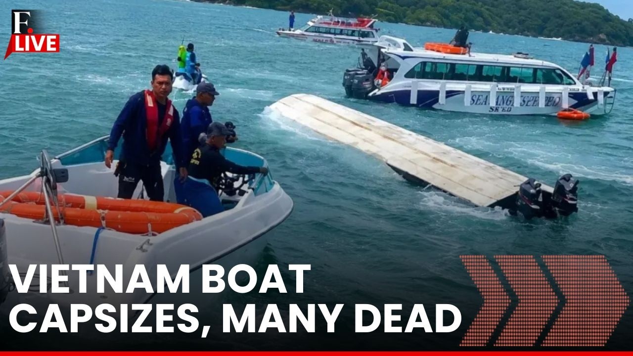 Vietnam Tragedy LIVE: Vietnam Speedboat Capsizes, Killing 15 Indian Tourists cover art