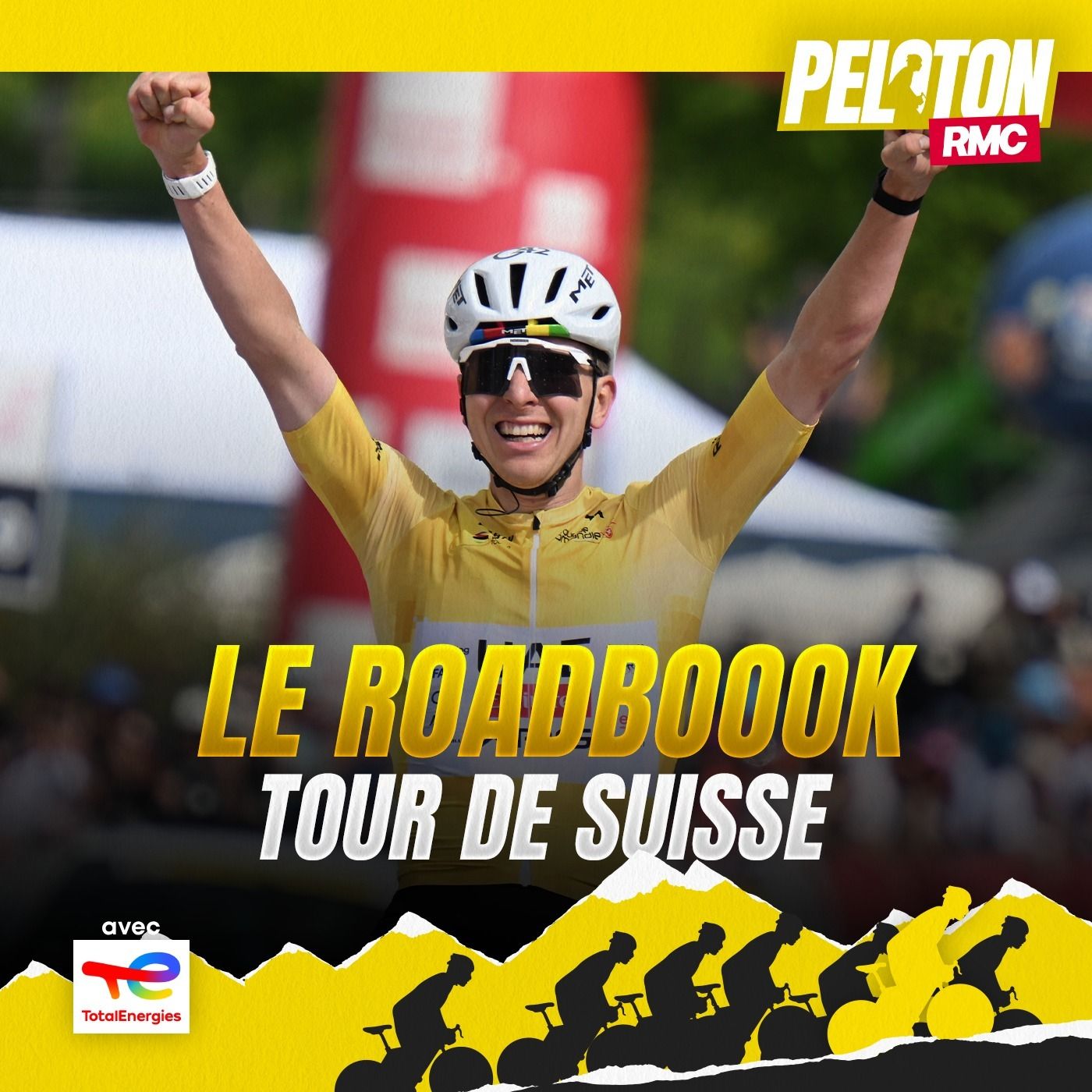 Le roadbook : la promenade suisse de Tadej Pogacar