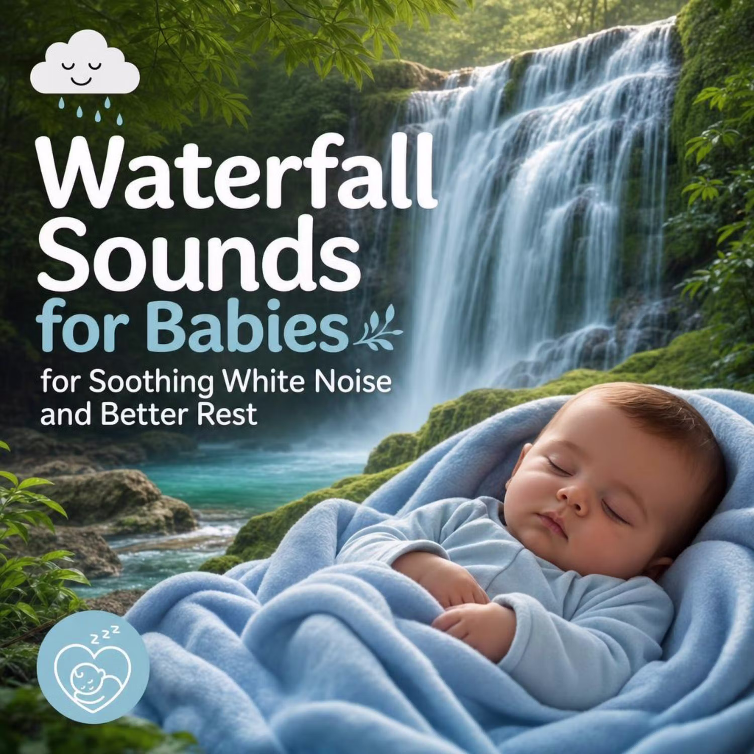 Waterfall Sounds for Babies for Soothing White Noise and Better Rest