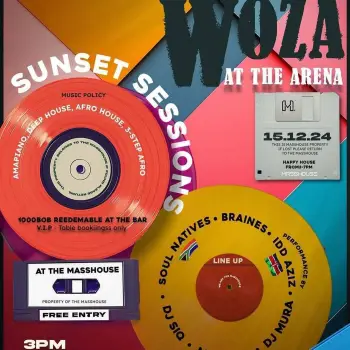 SIQ WOZA SUNDAYS 15th DEC @ MASSHOUSE cover art