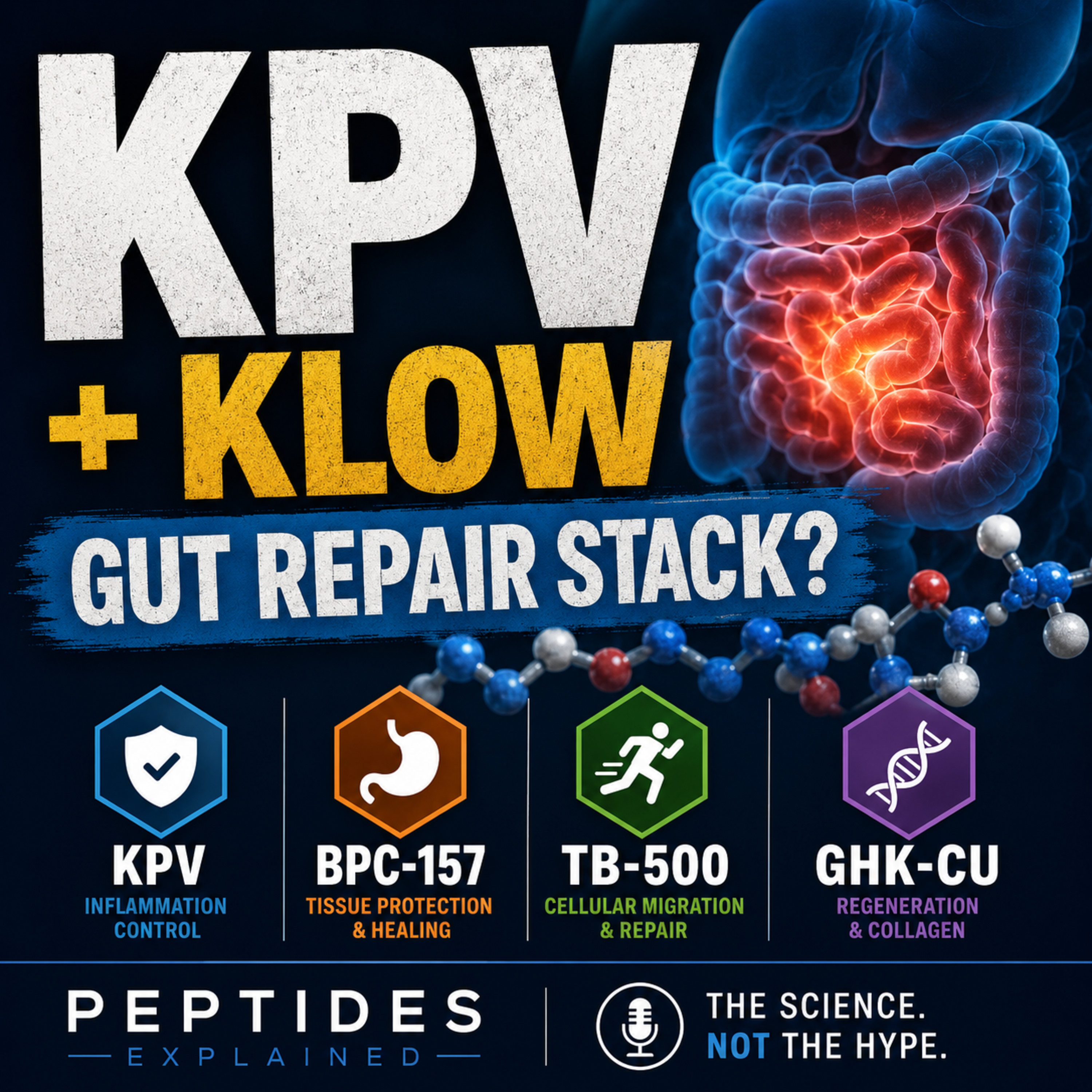 KPV Explained: Gut Inflammation, Ulcerative Colitis, and the Science Behind the KLOW Blend cover art
