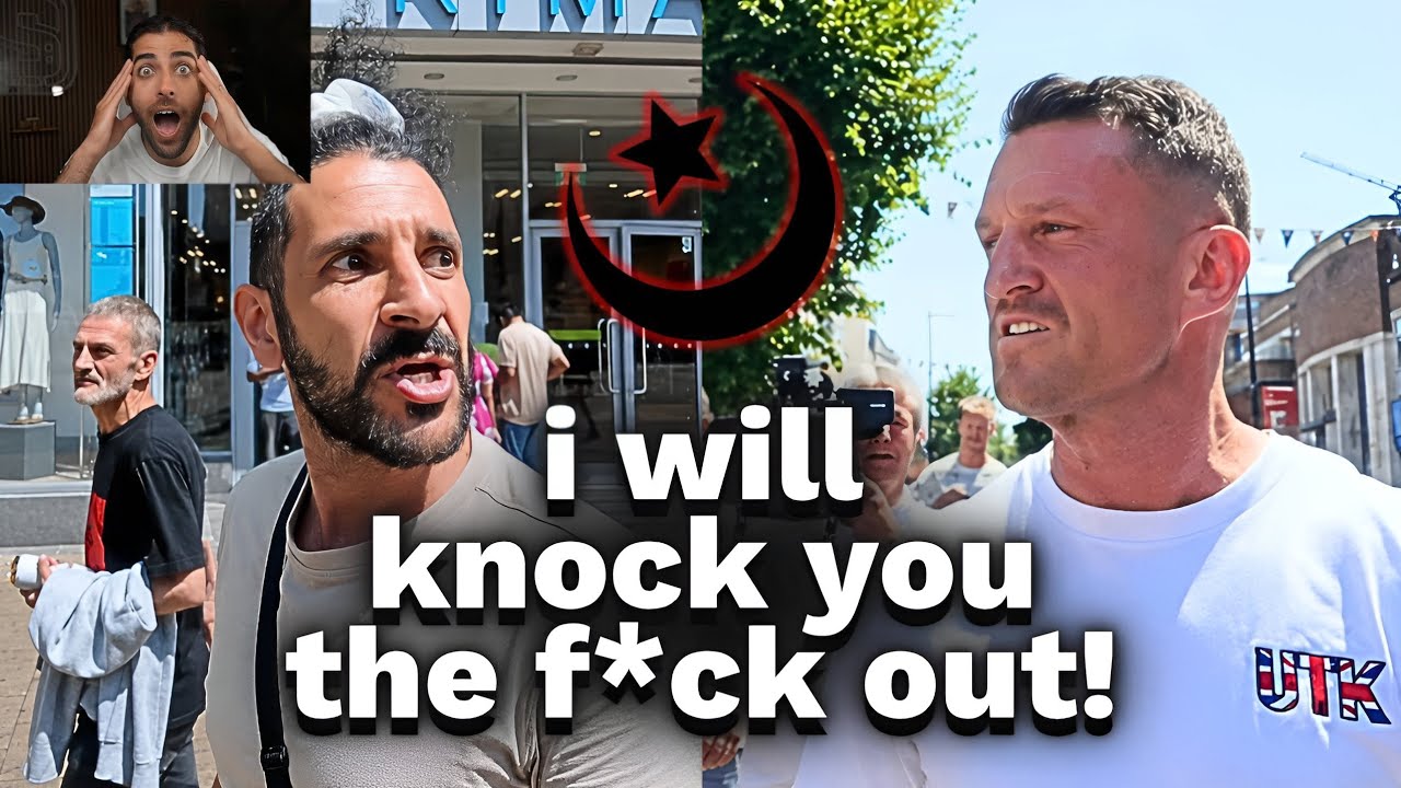 Tommy Robinson Goes HEAD-ON With Islamist in Luton! cover art