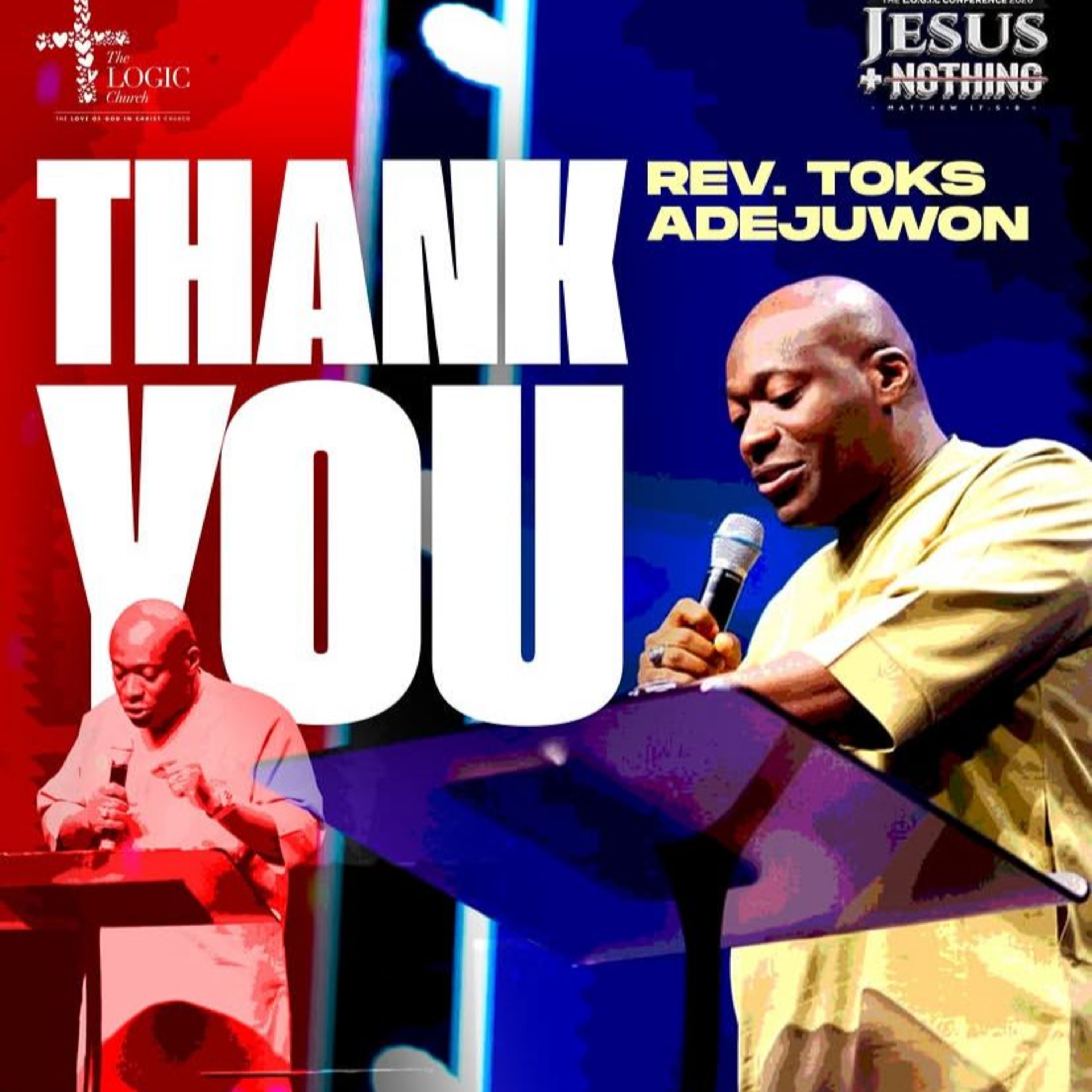 JESUS PLUS NOTHING 2026 | REV. TOKS ADEJUWON | THE LOGIC CHURCH | HQ cover art