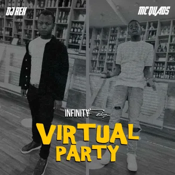 Virtual Party With DJ REX | MC QUADS cover art