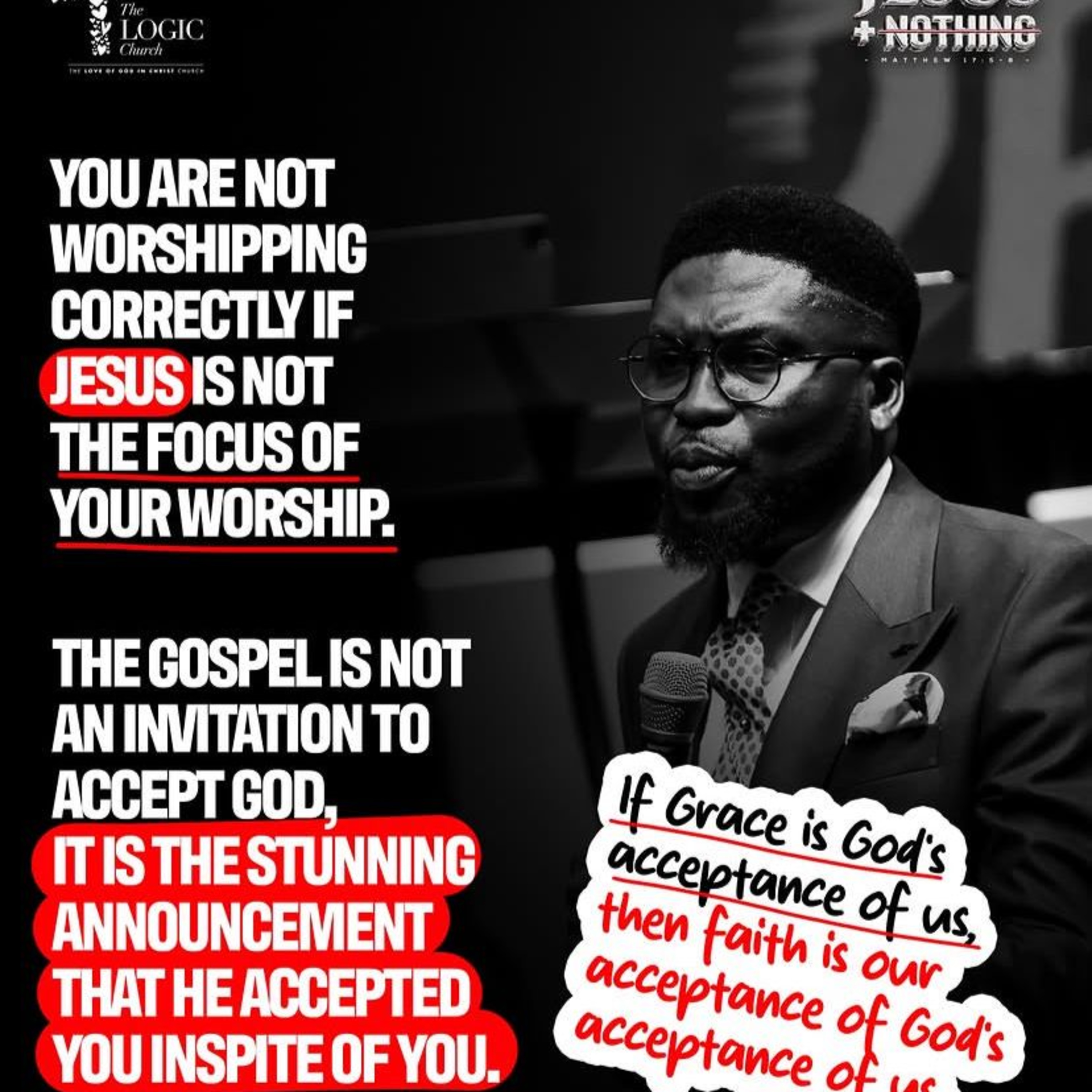 JESUS PLUS NOTHING 2026 | REVD. CHERISH AYO | THE LOGIC CHURCH | HQ cover art