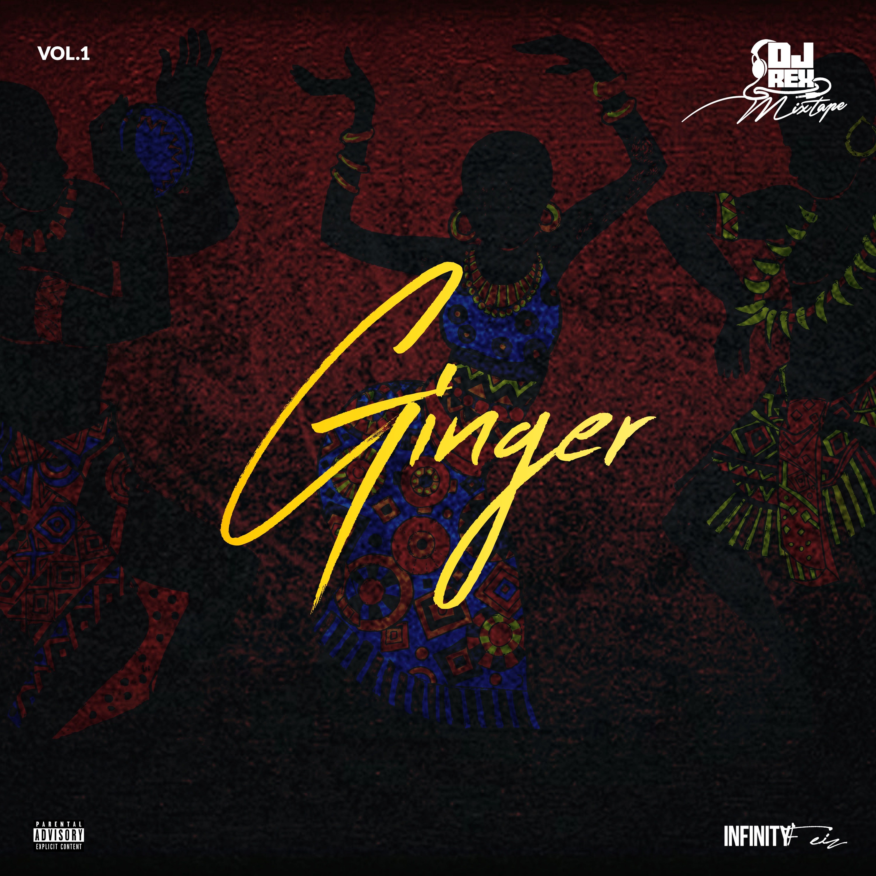 Ginger Christmas 2020 Mixtape cover art