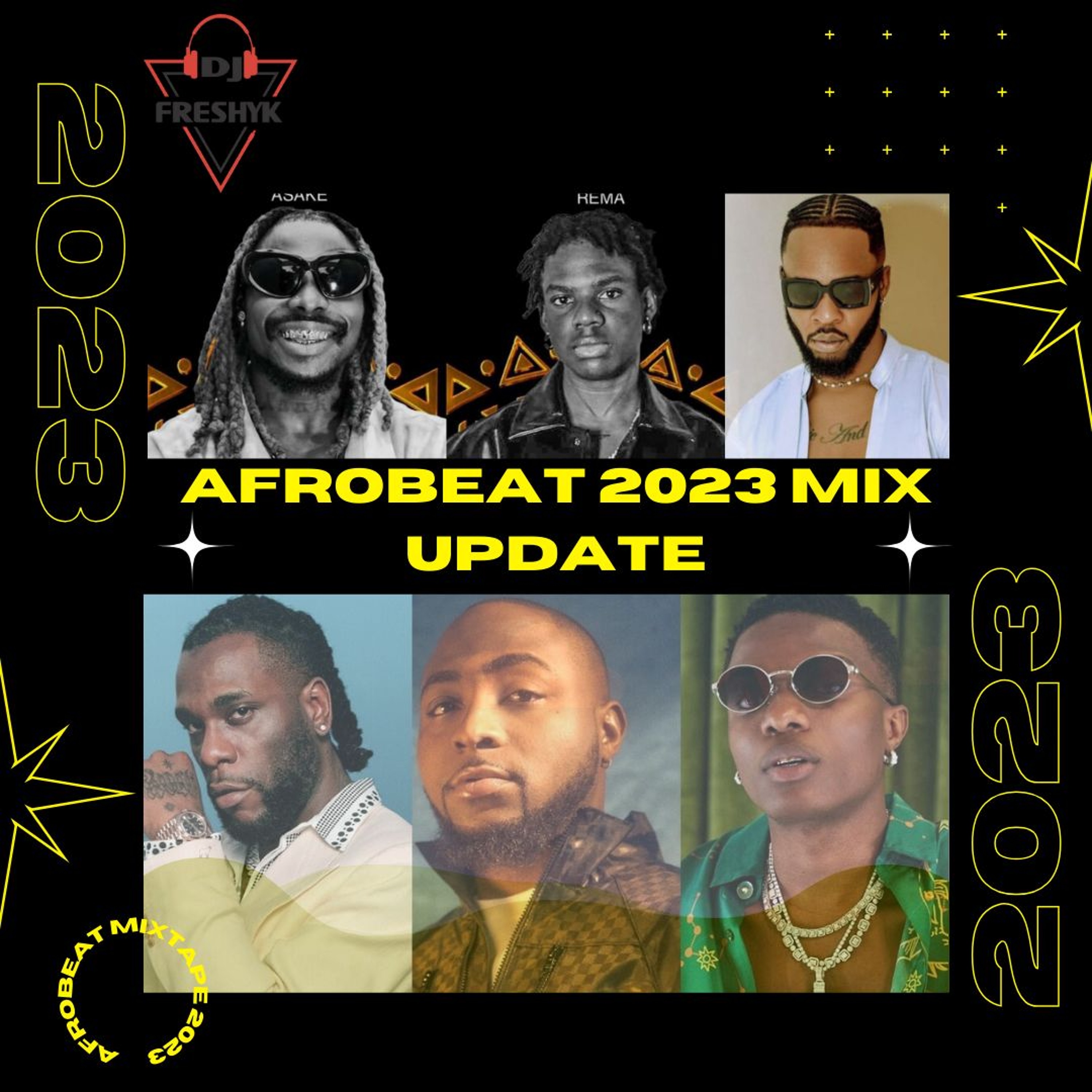 NOVEMBER 2023 LATEST AFROBEATS BURNA BOY, ASAKE, WIZKID, DAVIDO, AYRA STARR,REMA, Tyler ICU, Mnike cover art