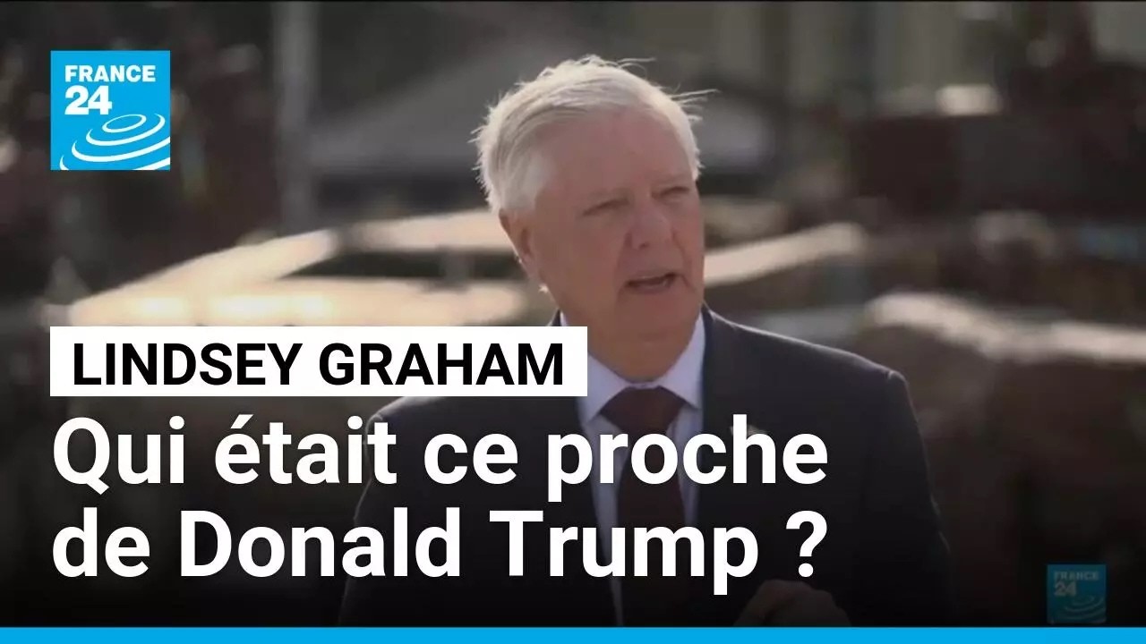 Mort du sénateur républicain Lindsey Graham : qui était ce proche de Donald Trump ? • FRANCE 24 cover art