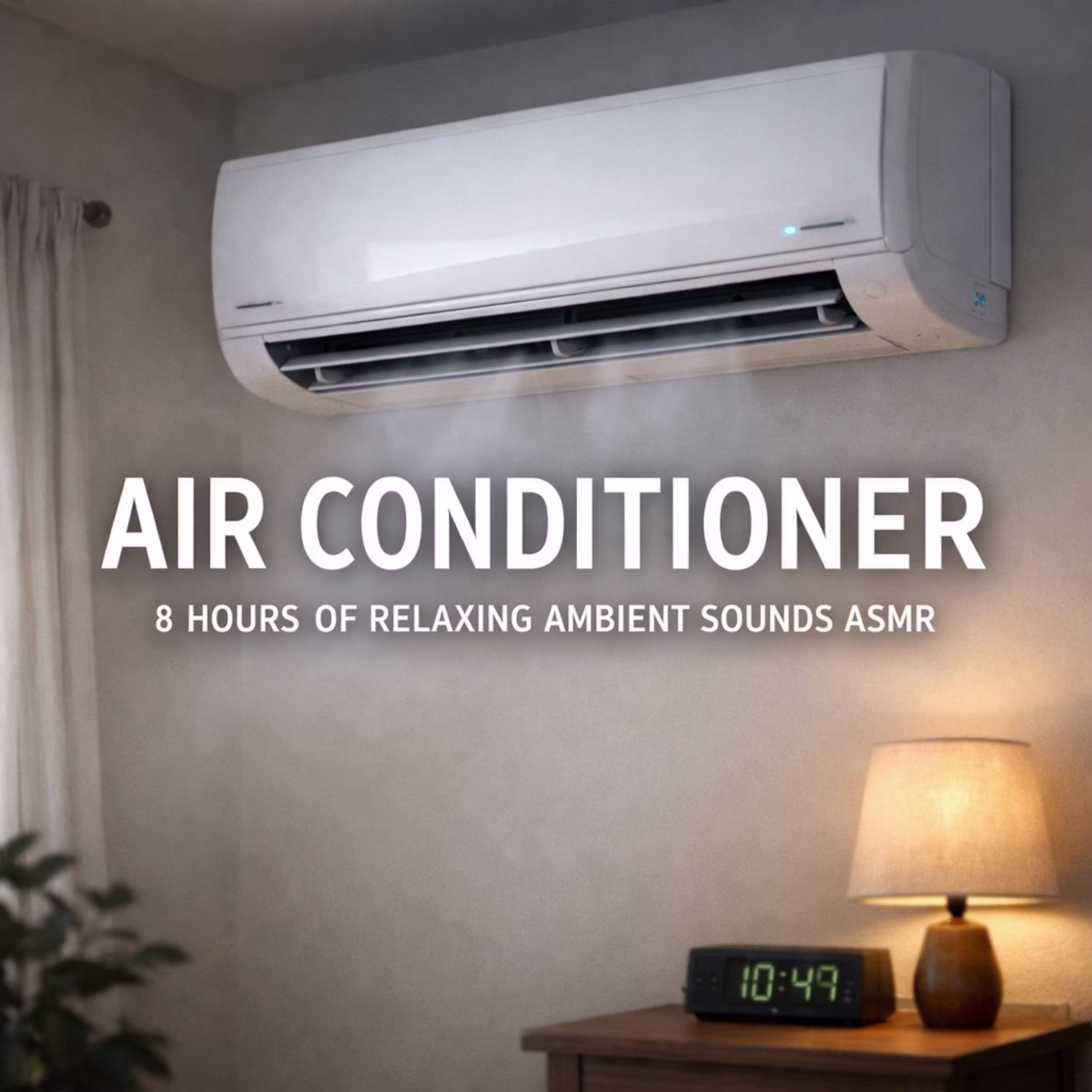 Air Conditioner - 8 Hours of Relaxing Ambient Sounds ASMR for Peaceful Rest and Relaxation cover art