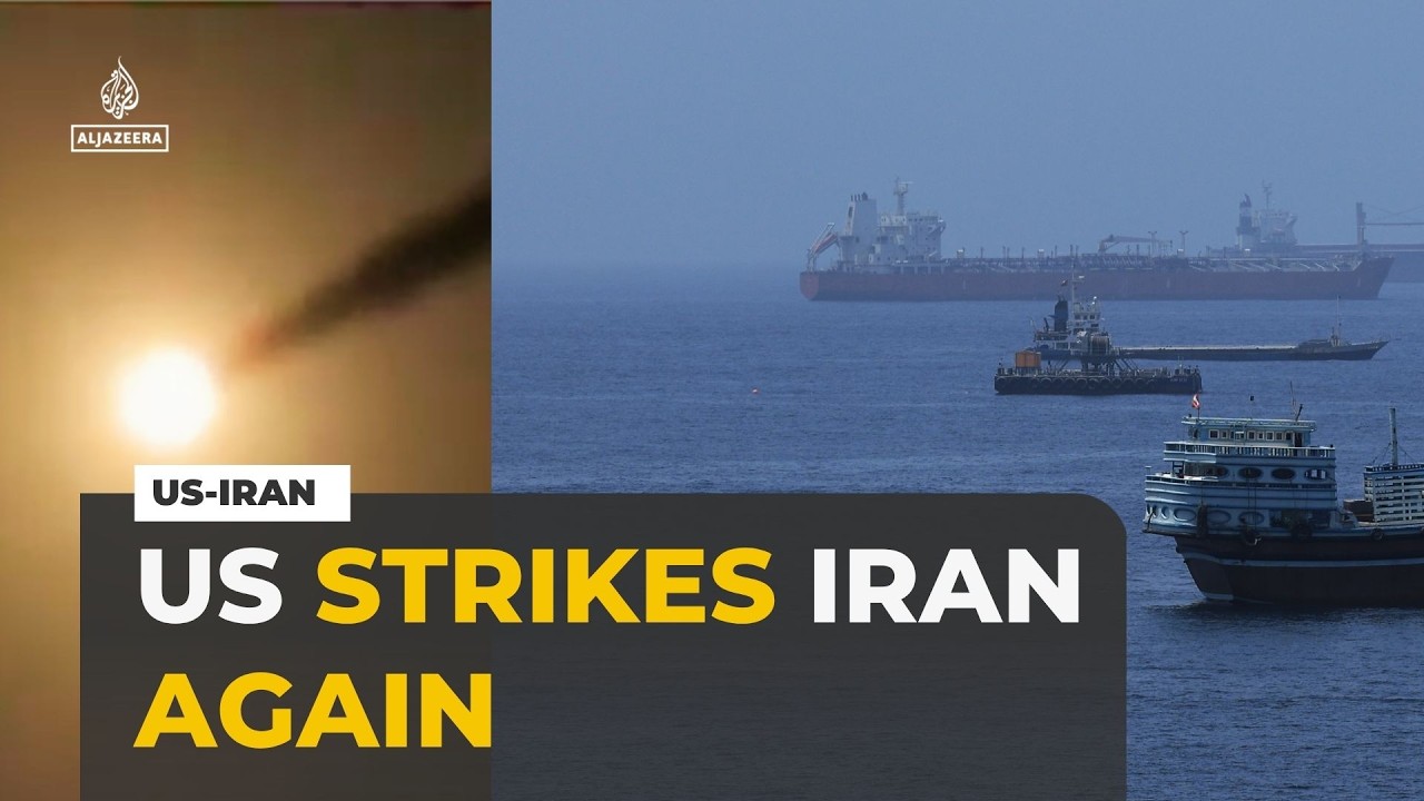 US Strikes Southern Iran Again as Tensions Rise in Strait of Hormuz cover art