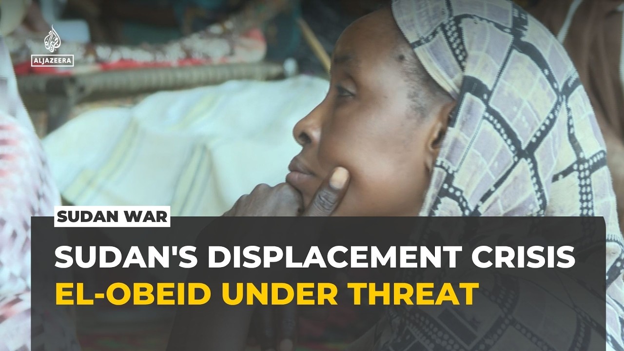 Displaced Sudanese seek refuge in drone-hit El Obeid as RSF steps up siege cover art